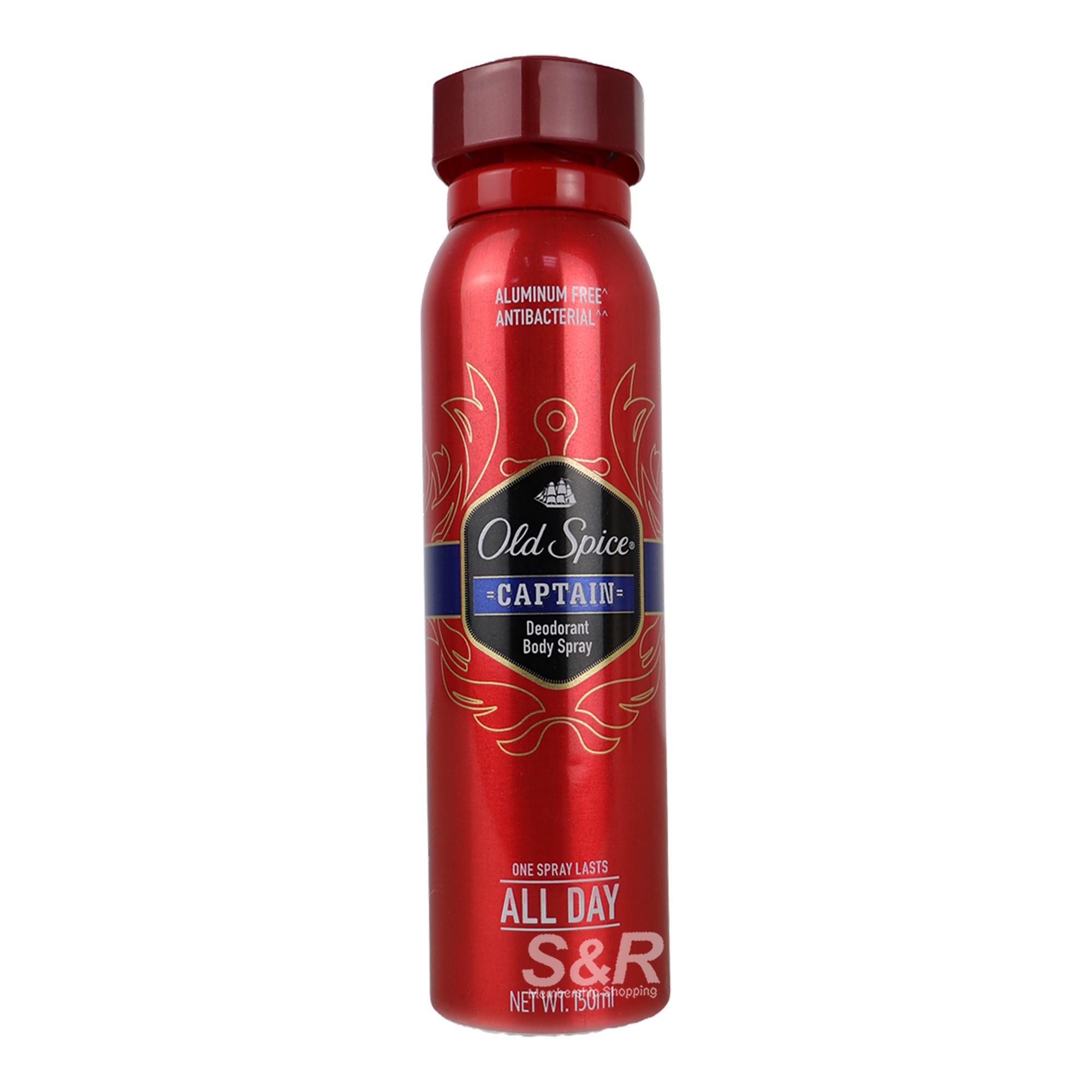 Old Spice Captain Deodorant Body Spray 150mL Old Spice Captain Deodorant Body Spray 150mL